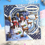 HUNKYDORY CRAFTS Frosty & Friends Luxury Foiled Acetate