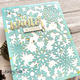 Honey Bee Stamps Fancy Flakes Cover Plate - Honey Cuts - Retiring