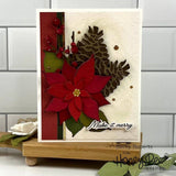 Honey Bee Lovely Layers: Poinsettia - Dies