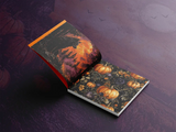 Scrapbook Resource Co – 7 x 6 Inches Paper Pad - The Pumpkin King