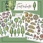 Ronron Designs - Éphémères à découper Marika Lemay: Forêt Enchantée