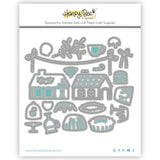 Honey Bee Lovely Layers: Hoosier Cabinet - Holiday Add-On -Stand-Alone Dies