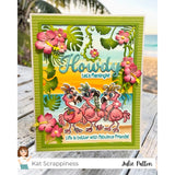 Kat Scrappiness Fabulous Feathered Friends 4x8 Stamp Set