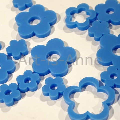 Art-is-Anne -Mini fleurs bleu-3