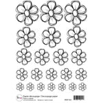 Ronron designs -Papier de riz: Fleurs À Colorier