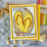 Honey Bee Stamps - Flip Flop Builder - Honey Cuts