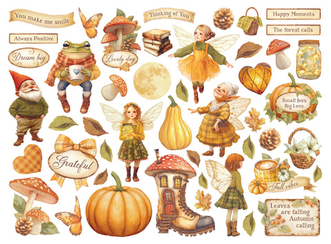 Stamperia Die cuts assorted - Whispering woods