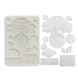 Stamperia Silicon mould A5 - A new Beginning planets