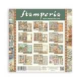 Stamperia Scrapbooking Pad 10 sheets cm 30,5x30,5 (12"x12") - Art of Travelling