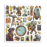 Stamperia Scrapbooking Small Pad 10 sheets cm 20,3X20,3 (8"X8") - A new Beginning