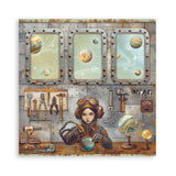 Stamperia Scrapbooking Small Pad 10 sheets cm 20,3X20,3 (8"X8") - A new Beginning