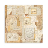 Stamperia Scrapbooking Small Pad 10 sheets cm 20,3X20,3 (8"X8") - A new Beginning