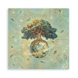 Stamperia Scrapbooking Small Pad 10 sheets cm 20,3X20,3 (8"X8") - A new Beginning