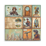 Stamperia Scrapbooking Pad 22 sheets cm 20,3X20,3 (8"X8") Single Face A new Beginning