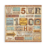 Stamperia Scrapbooking Pad 22 sheets cm 20,3X20,3 (8"X8") Single Face A new Beginning