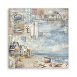 Stamperia   Scrapbooking Pad 22 sheets cm 20,3X20,3 (8"X8") Single Face Silent Sea