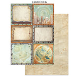 Stamperia Junk journal stickers, cut-outs, backgrounds - A new Beginning