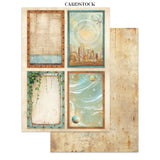 Stamperia Junk journal stickers, cut-outs, backgrounds - A new Beginning