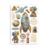 Stamperia Washi pad 8 sheets A5 - A new Beginning