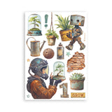 Stamperia Washi pad 8 sheets A5 - A new Beginning