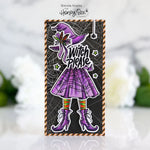 honey Bee Stamps If The Broom Fits - 6x8 Stamp Set