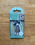Santoro - Gorjuss mini stamp #69 Pierrot