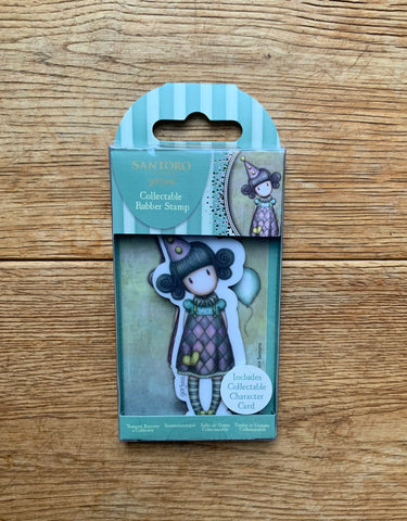 Santoro - Gorjuss mini stamp #69 Pierrot