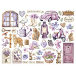 Stamperia Lavender Die Cuts