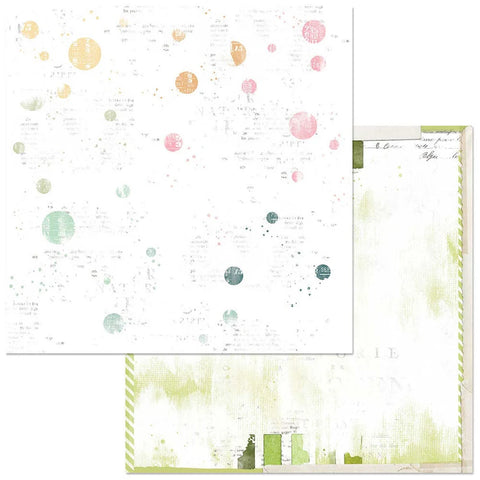 49 and Market Spectrum Sherbet Double-Sided Cardstock 12"X12" Painted Foundations- Speckled