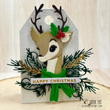 Honey Bee Stamps - Lovely Layers: Vintage Reindeer - Honey Cuts