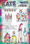 PaperArtsy - Kate Crane Stamp Set 004 (A5 on EZ)
