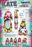 PaperArtsy - Kate Crane Stamp Set 017 (A5 on EZ)