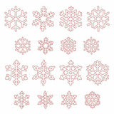 Honey Bee Stamps Layering Snowflakes - Honey Cuts