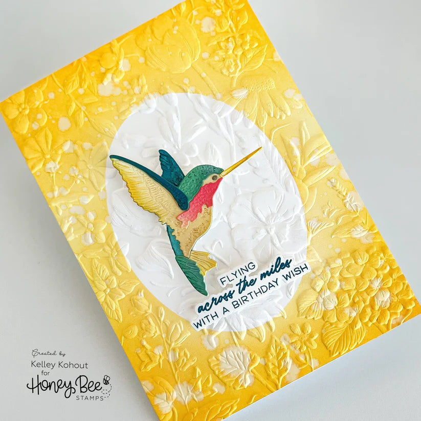 Honey Bee Stamps - Lovely Layers: Hummingbird - Honey Cuts – Scrap en masse