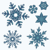 Honey Bee Stamps Lovely Layers: Large Snowflakes - Honey Cuts