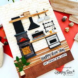 Honey Bee Stamps - Foundry and Field Collection - Honey Cuts - Steel Craft Dies - Lovely Layers Outdoor Kitchen