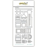 Honey Bee Stamps - Foundry and Field Collection - Honey Cuts - Steel Craft Dies - Lovely Layers Outdoor Kitchen