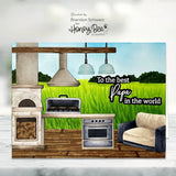 Honey Bee Stamps - Foundry and Field Collection - Honey Cuts - Steel Craft Dies - Lovely Layers Outdoor Kitchen