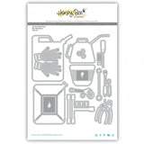 Honey Bee Stamps - Foundry and Field Collection - Honey Cuts - Steel Craft Dies - Lovely Layers Tool Box Mechanics Add-On