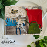 Honey Bee Stamps - Foundry and Field Collection - Honey Cuts - Steel Craft Dies - Lovely Layers Tool Box Mechanics Add-On