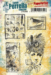 Paperartsy -  Lynne Perrella 048 (A5 set, cling-foam trimmed)