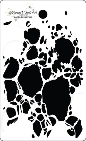 Maremi's Tag Stencil 'CRACKED'