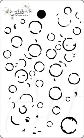 Maremi's Tag Stencil 'BUBBLES'