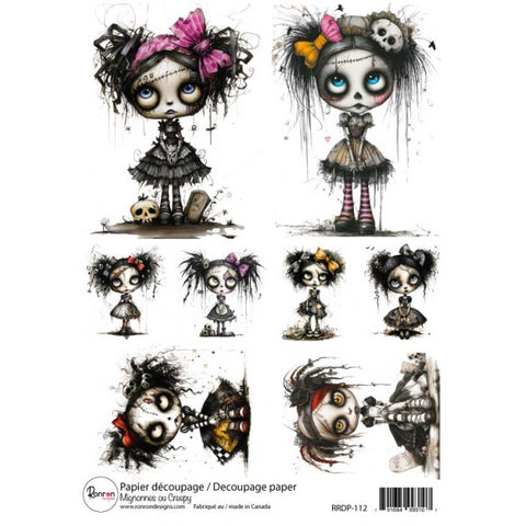Ronron Designs Papier De Riz: Mignonnes Ou Creepy