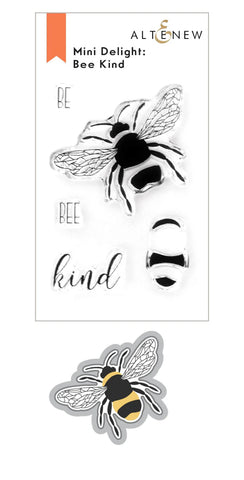 Altenew Mini Delight: Bee Kind Stamp & Die Set