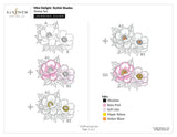 Altenew Mini Delight Stylish Shades Stamp and Die Set