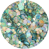 Chloe's Creative Mint Crisp Sparkelicious Glitter 1/2oz Jar
