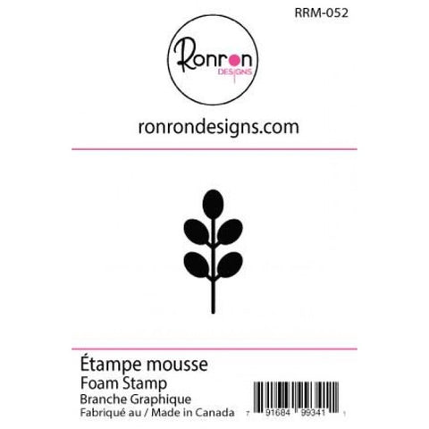 Ronron Designs Étampe De Mousse: Branche Graphique