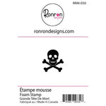 Ronron Designs Étampe De Mousse: Grande Tête De Mort
