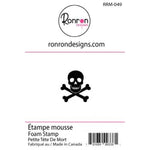 Ronron Designs Étampe De Mousse: Petite Tête De Mort